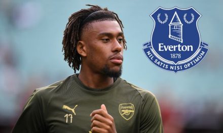 Everton’s shock £30m bid for Arsenal attacker Alex Iwobi rejected