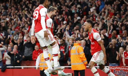 Arsenal 3-2 Aston Villa: Pierre-Emerick Aubameyang strike seals stunning comeback
