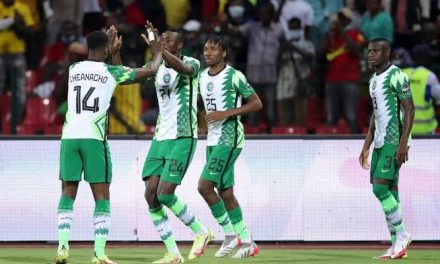 AFCON 2021: Super Eagles Defeat Guinea Bissau, Record 100 Percent Record