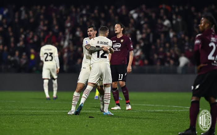 AC Milan Drop Two Points, As Salernitana Holds San Siro Giant
