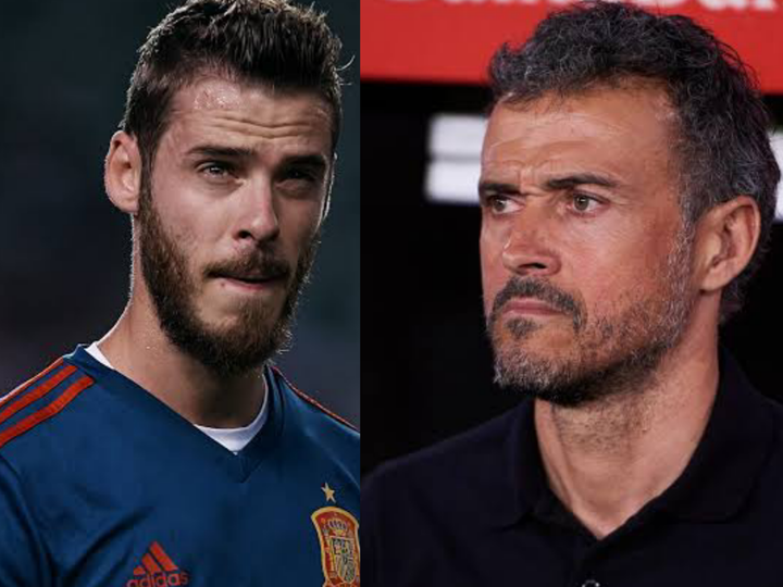 Luis Enrique Drops De Gea From Spain. National Team