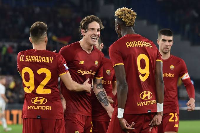 Abraham Scores Brace In Rome Derby, As Roma Triumph Over Lazio