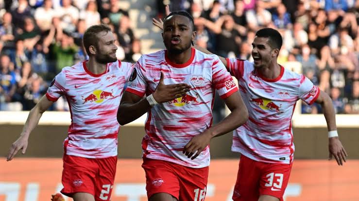 Leipzig Zooms Into Europa League Semi Final As Nkunku Scores Brace