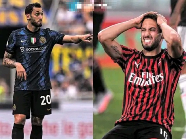 Hakan Calhanoglu Pain, As AC Milan Win Serie A At Inter Milan Expense