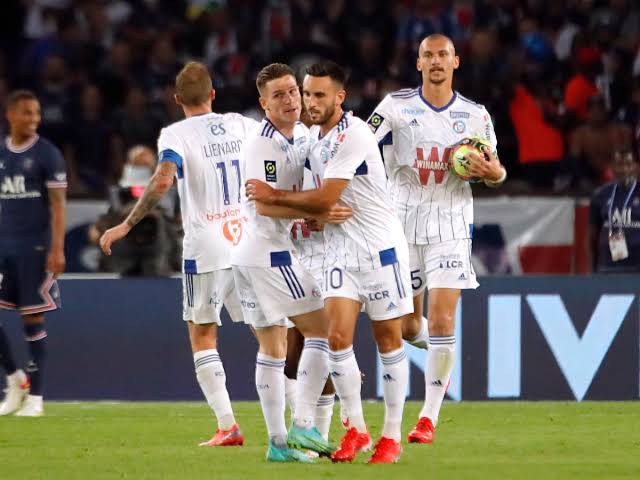 Olympique Marseille Book Champions League Spot For Next Season With Strasbourg Trashing