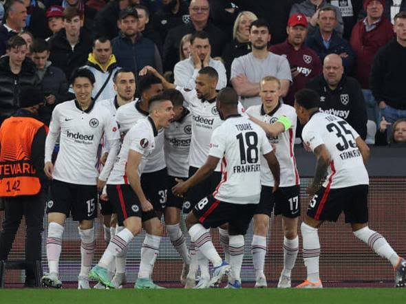 Frankfurt Beat West Ham United To Set Europa League Final Against Rangers