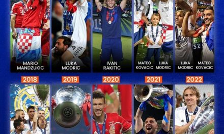 Croatian Player Lift UEFA Champions League Since 2013