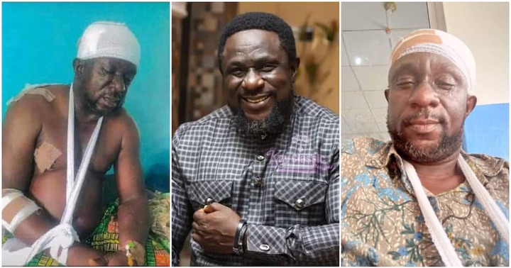 Nollywood Star, Lekan Olatunji Cheats Death, Escape Ghastly Accident