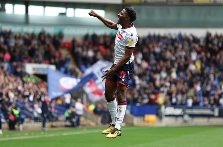 Nigeria Striker, Afolayan Scores In Bolton 5-1 Win Over Salford