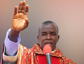 Father Mbaka Removed By Enugu Catholic Diocese, Sent To Monastery; As His Followers Rebel, Chase New Chaplain Away