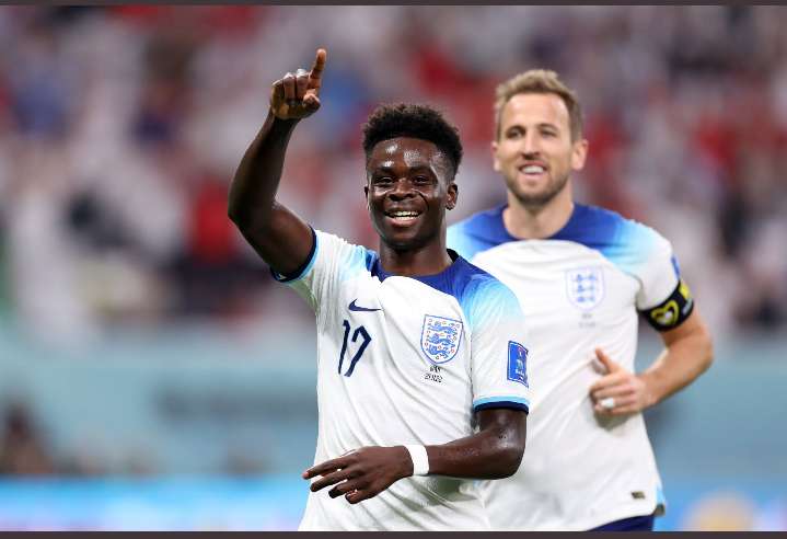 Ogun Boy, Bukayo Saka Light Up World Cup With Brilliant Performance In England Opener