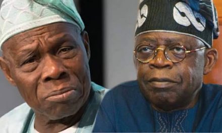 Tinubu Mocks Obasanjo