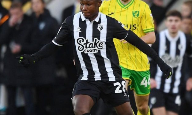 Samuel Kalu In Action As Watford Beat Norwich