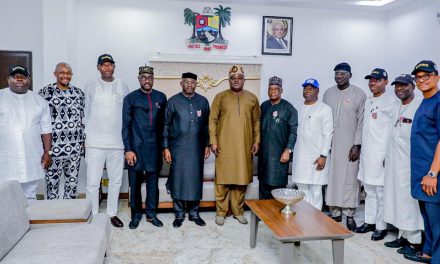 Abdulmalik, Olonisakin, Buratai, Others Visit Lagos Speaker
