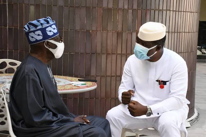 Tinubu Tells Ekiti People That He Wants To Work With Opeyemi Bamidele