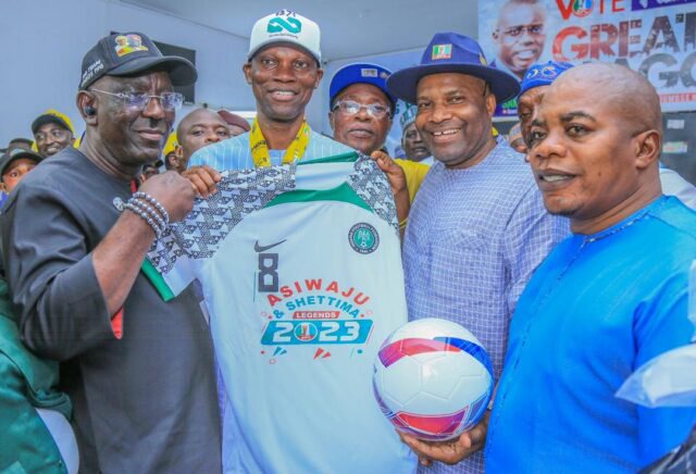 Amokachi, Obasa Leada Campaign For Tinubu, Sanwo Olu