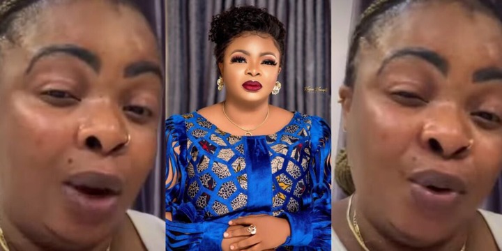 Nollywood Actress, Dayo Amusa Raises Curses On Those Who Called Her Barren
