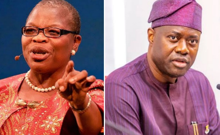 Reaction Trails Ezekwesili’s Tweet On Governor Makinde’s Re-Election In Oyo State