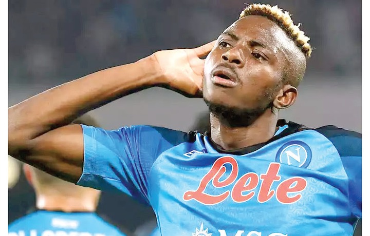 Osimhen Receives N64 Million From Napoli As He Bagged 25 Goals For Napoli