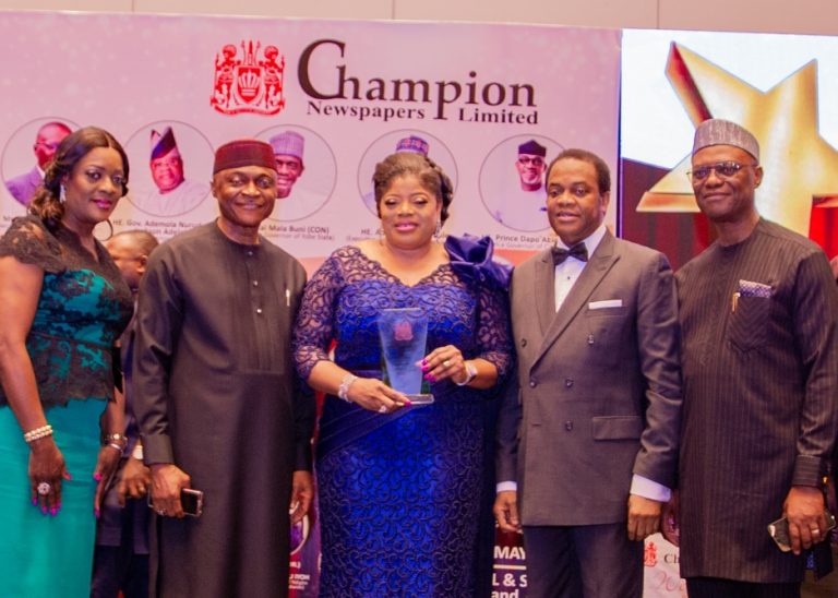Fidelity Bank CEO Bags Champion Newspapers’ Banker Of The Year Award