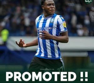 Dele Bashiru Gains Promotion With Sheffield Wednesday To EFL