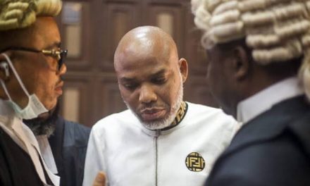 Nnamdi Kanu’s Hope Dashed As Supreme Court Adjourns Hearing Till September 14