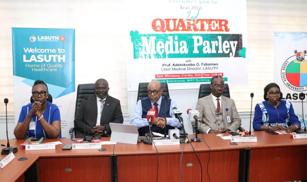 LASUTH Is Well Positioned To Curb Medical Tourism- LASUTH CMD, Prof. Adetokunbo .O. Fabamwo Says