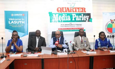 LASUTH Is Well Positioned To Curb Medical Tourism- LASUTH CMD, Prof. Adetokunbo .O. Fabamwo Says