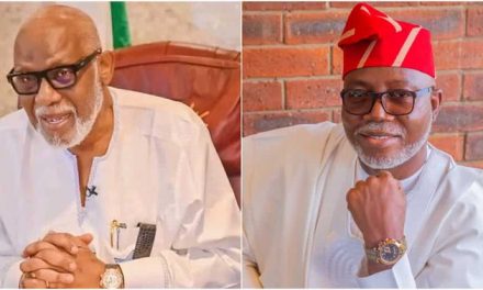 Governor Akeredolu’s Deputy, Aiyedatiwa Moves Against Him Over Medical Leave
