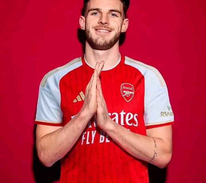 Rice Complete Move To Arsenal From West Ham