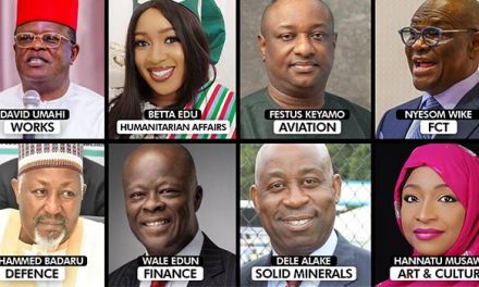 President Tinubu Gives Portfolio To Ministers