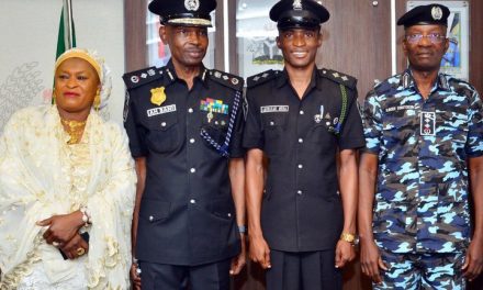 Father, Son Decorated With New Ranks By IGP Egbetokun