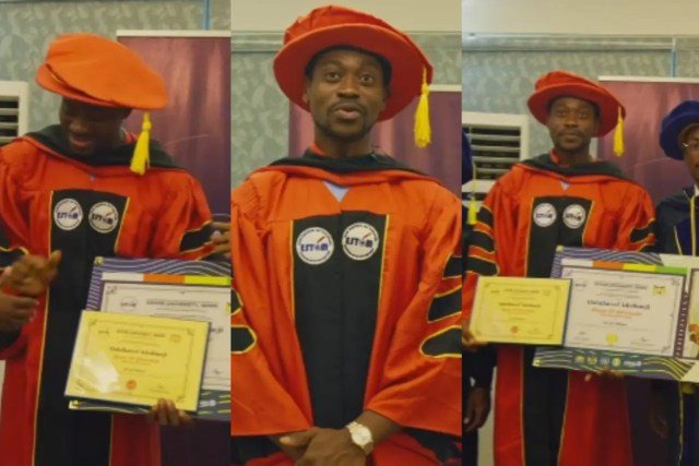 Actor, Lateef Adedimeji Bags Doctorate Degree