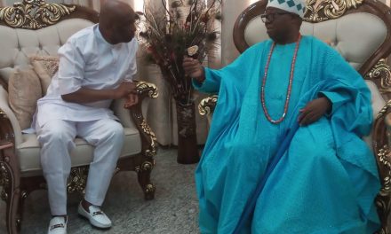 Primate Ayodele Visit Ogoga Of Ikere Ekiti, Oba Adejimi Adu Alagbado