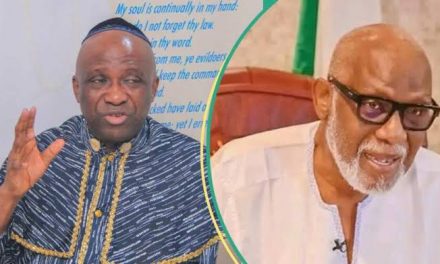 Opinion: To Save Governor Akeredolu, His Family Should Listen To Primate Ayodele’s Warnings