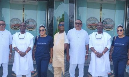 Nollywood Icons Pay KWAM 1 Courtesy Visit