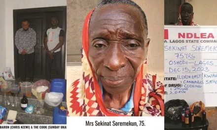 NDLEA Arrest 75 Year Old Woman For Dealing In Illicit Drugs