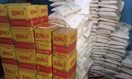 Hon. Akeem Dauda Shares Food Items To Ikeja LGA Residents For Festive Celebration