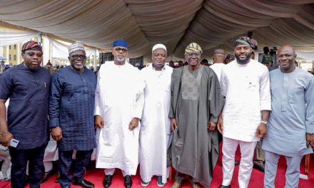 Governor Sanwo Olu, Speakers, Attend Obasa’s Father Fidau Prayer, Lauds Him