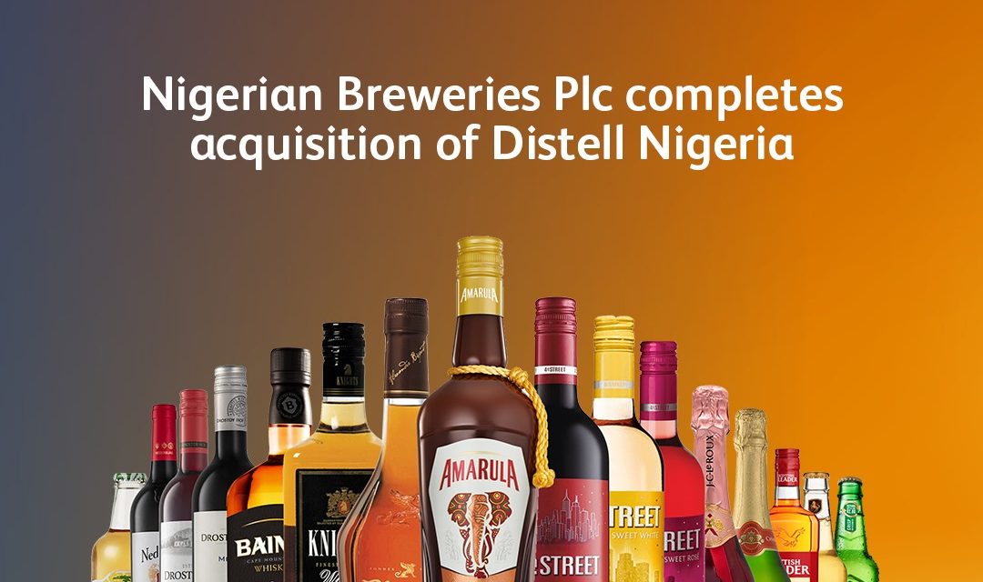 Nigerian Breweries PLC Completes Acquisition Of Distell Nigeria