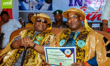 Aare Adetola Emmanuelking Honored with Prestigious OSCOTECH Fellowship Award