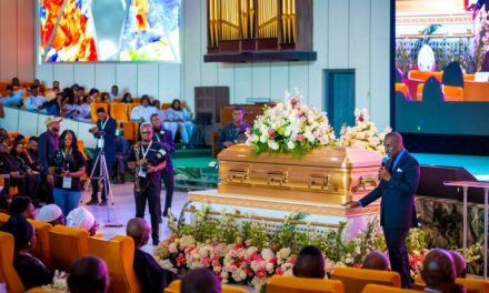 Late Governor Ajimobi’s Daughter, Abisola, Buried In Lagos, As Tears Flow 