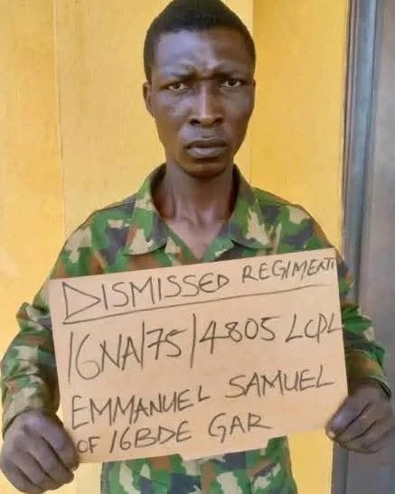 Nigerian Army Dismiss Officer Aiding Armed Robbery Operations In Lagos