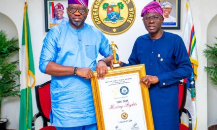 Lagos Accept Hosting Rights For BON Award, As Governor Sanwo-Olu Lauds Guinness World Record Bid