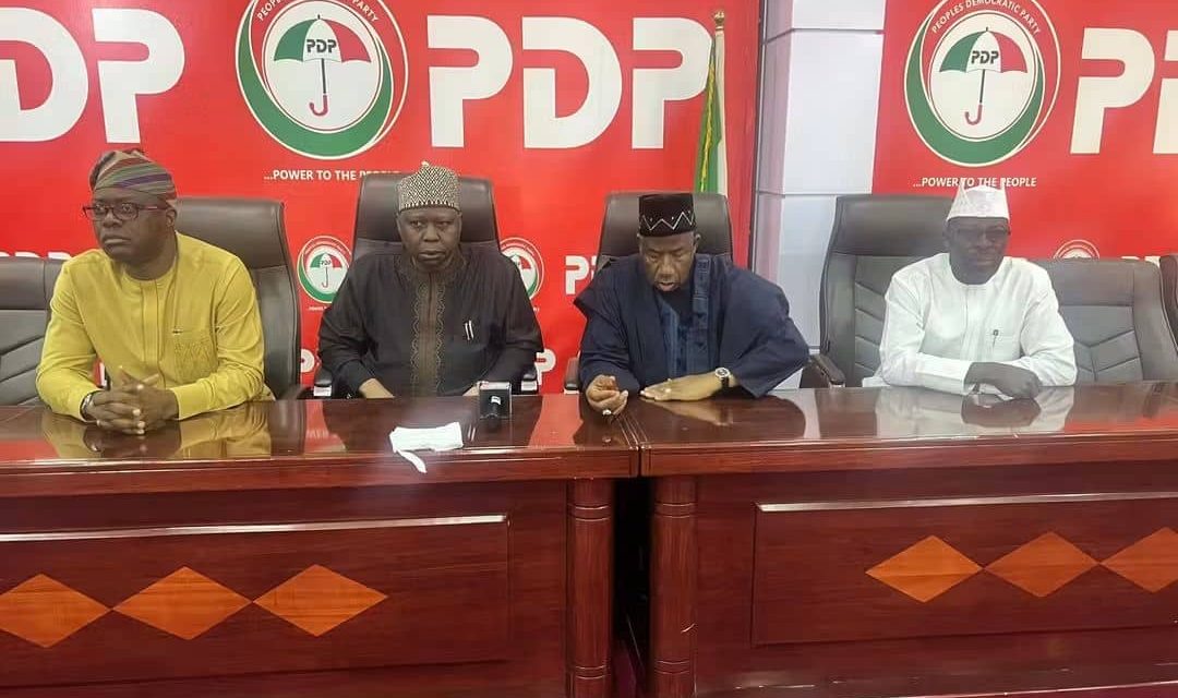 Makinde, Bala and Newly‑Elected NWC Take Over PDP National Secretariat, Force Out Pro‑Wike Thugs