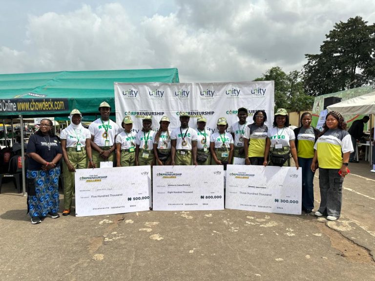 Unity Bank Disburses Over N270 Million to Corpreneurship Winners