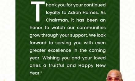Adron Homes Appreciates Customers Worldwide, Reaffirms Affordable Housing Drive in 2026