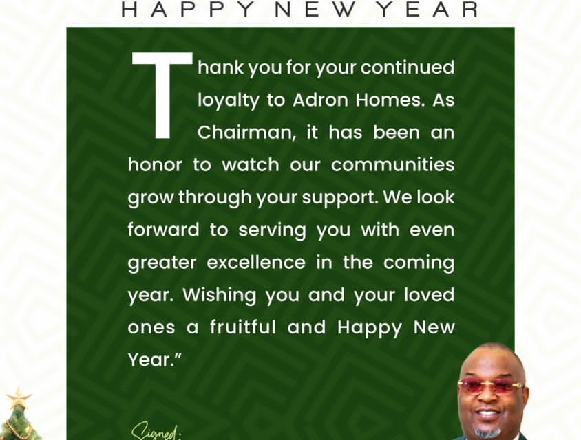 Adron Homes Appreciates Customers Worldwide, Reaffirms Affordable Housing Drive in 2026