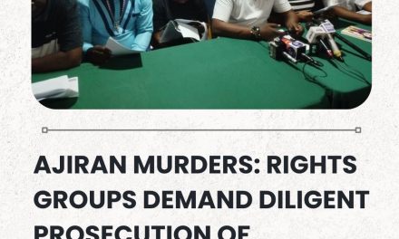 CSOs Laud Police Over Ongoing Investigation Into Murder Case At Ajiran Community, Urges Police Not To Rest On Its Oars