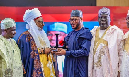 Governor Lawal Honored with Leadership Newspaper Governor of the Year Award, Pledges Continued Commitment to Zamfara’s Development